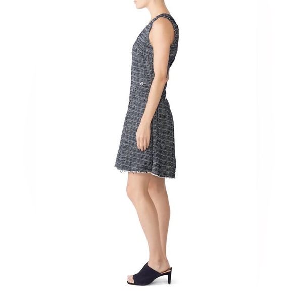DEREK LAM 10 CROSBY Tweed Dress. Luxury Dress in EUC. Size 8. - Picture 3 of 4